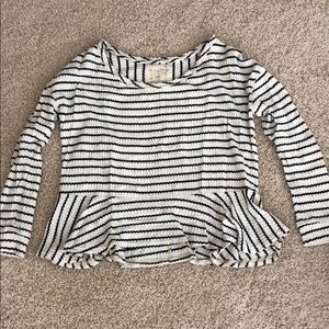 Free People Peplum Top